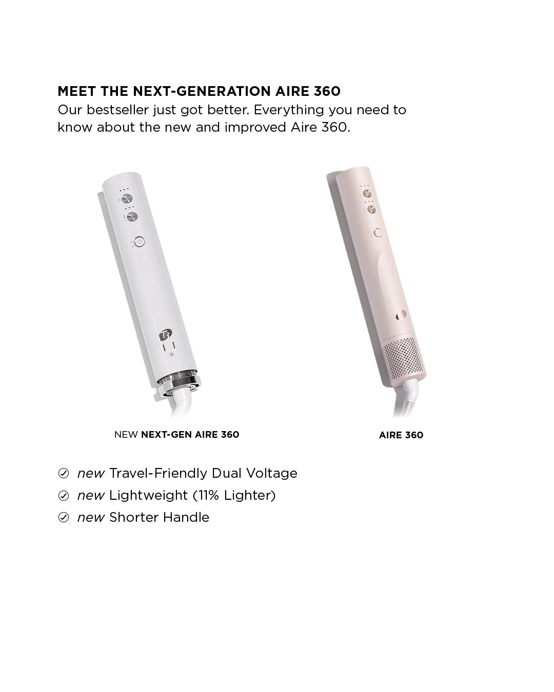 AIRE 360 CERAMIC DUAL VOLTAGE AIR STYLER - Image 37