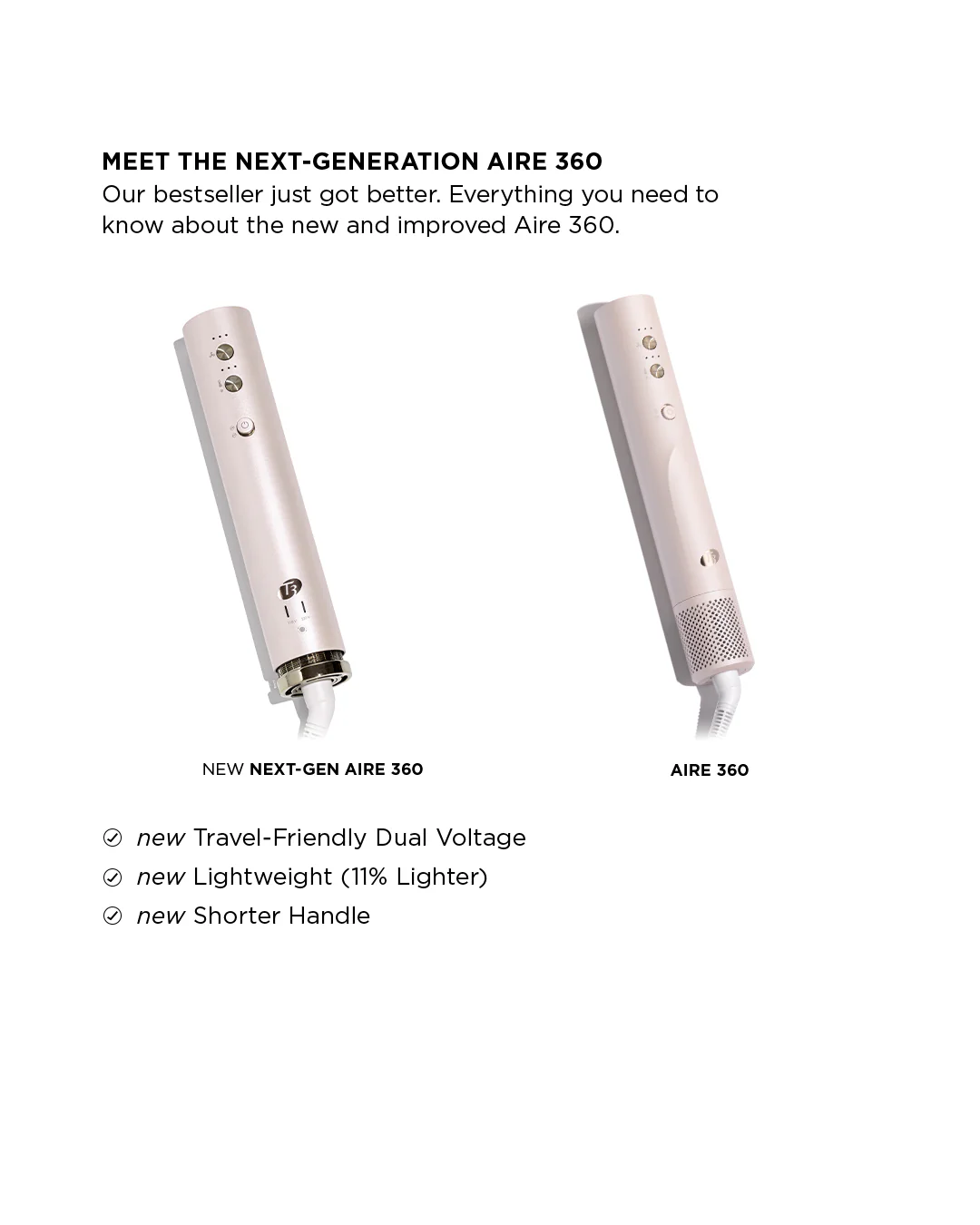 AIRE 360 CERAMIC DUAL VOLTAGE AIR STYLER - Image 4